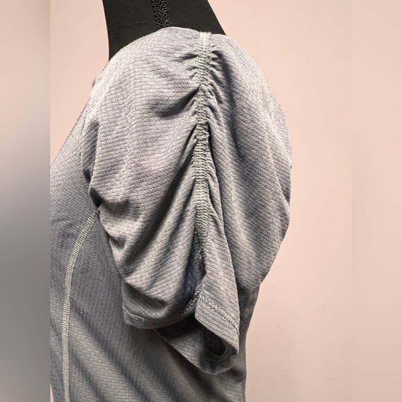 LULULEMON Gray SHIRT DRAW CORD Sz6 Women - Picture 6 of 9